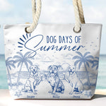 Dog Days Of Summer - Personalized Beach Bag