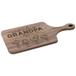 Everything Tastes Better When Grandpa, Dad Grills It - Father's Day Gift - Personalized Cutting Board