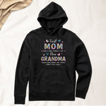 First Mom Now Grandma Floral - Personalized Shirt Gift For Mom - Gift For Mom - Gift For Grandma