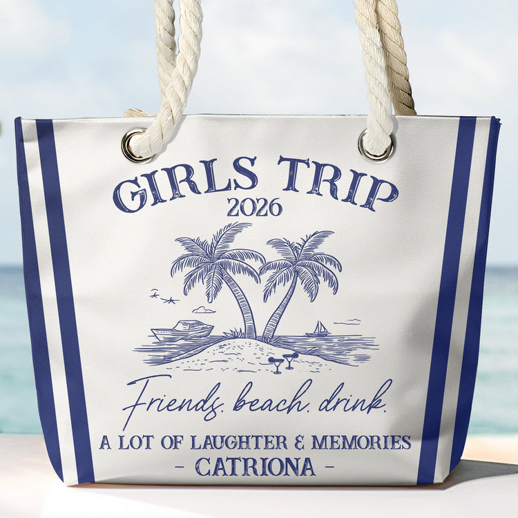 Girls Trip Summer - Personalized Beach Bag