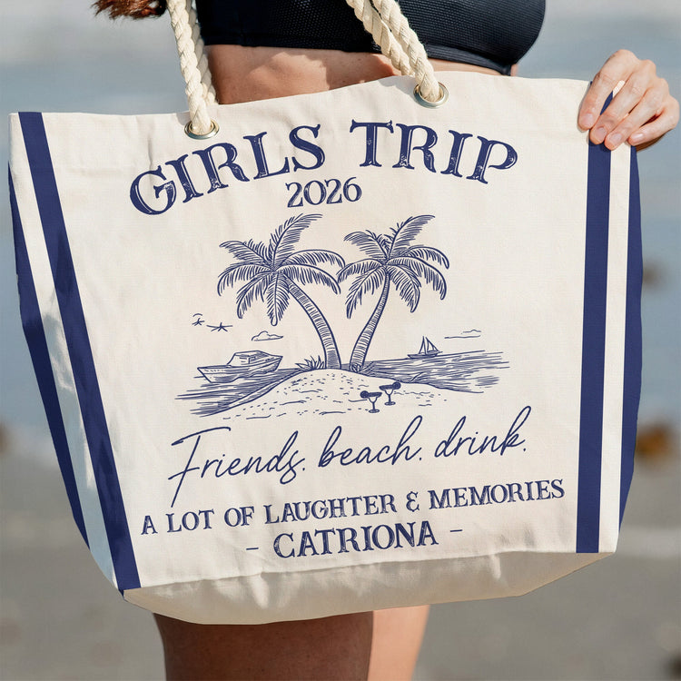 Girls Trip Summer - Personalized Beach Bag