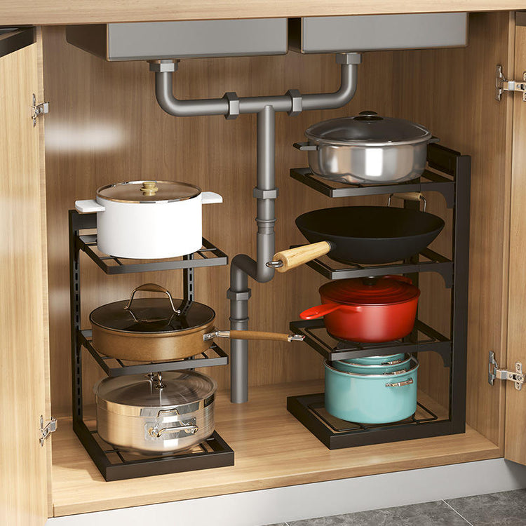 Multi-Layer Pot & Pan Storage Rack