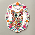 Hispanic Floral Pet Gifts For Pet Owners - Personalized Magnet