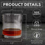 I F*cking Love You (Either Way Works) Thanks For All The Orgasms - Personalized Whiskey Glass