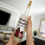Mother And Children Forever Linked Together - Personalized Bottle Lamp
