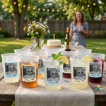 Party Cups Custom Vintage Photo For Birthday Party Favors - Personalized Cups