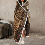 Reading Blanket Just A Girl Who Loves Books - Personalized Wearable Blanket Hoodie - Gift For Daughter
