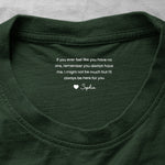 Remember I Love You Gift For Her Gift For Him - Personalized Shirt