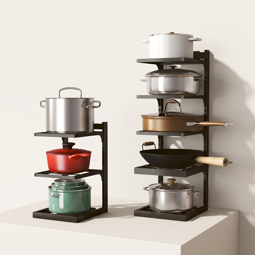 Multi-Layer Pot & Pan Storage Rack