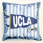 School Pennant Flag - Custom Pillow