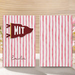 School Pennant Flag - Personalized Journal
