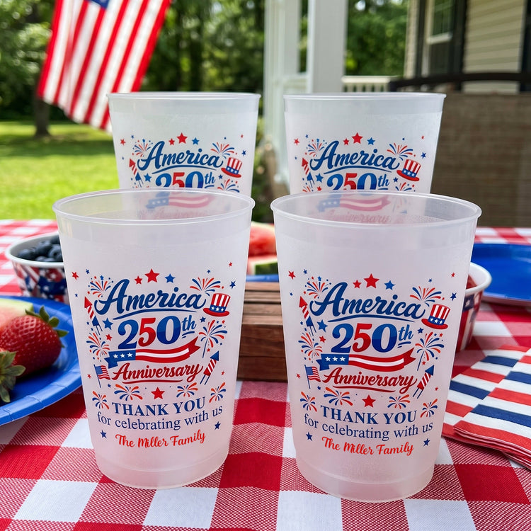 Thank You For Celebrating With Us - Personalized Cups