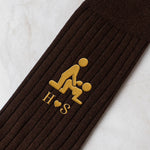 Thanks For All The Orgasms - Naughty Gifts For Him, Groom, Husband - Personalized Embroidered Socks