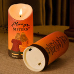 The Bond Between Us Will Always Be Strong - Personalized LED Candle