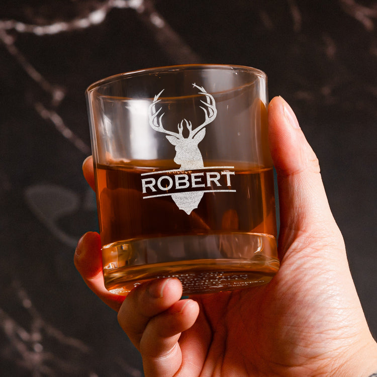 Turns Out I Like You A Lot More Than I Had Originally Planned - Fun Gift For Him - Personalized Whiskey Glass