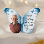 Walking With You Today & Always Wedding Bridal Keepsake - Personalized Brooch