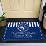 Welcome Aboard - Personalized Doormat
