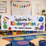 Welcome Class First Day Of School - Personalized Banner