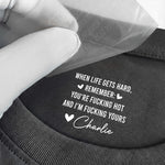 When You're Having A Bad Day Just Remember Anniversary Valentine's Day Gift For Her - Personalized Shirt