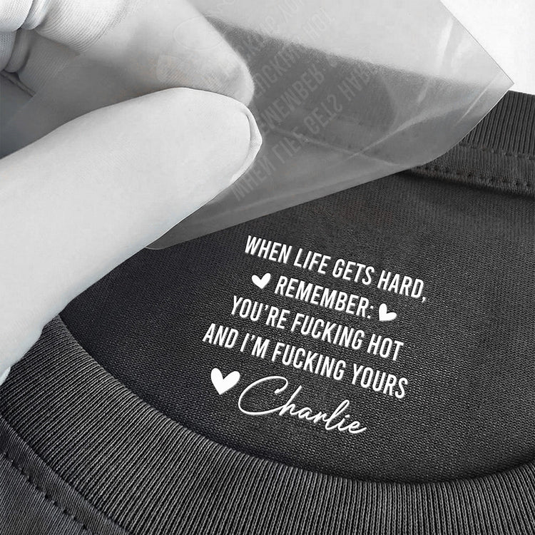 When You're Having A Bad Day Just Remember Anniversary Valentine's Day Gift For Her - Personalized Shirt