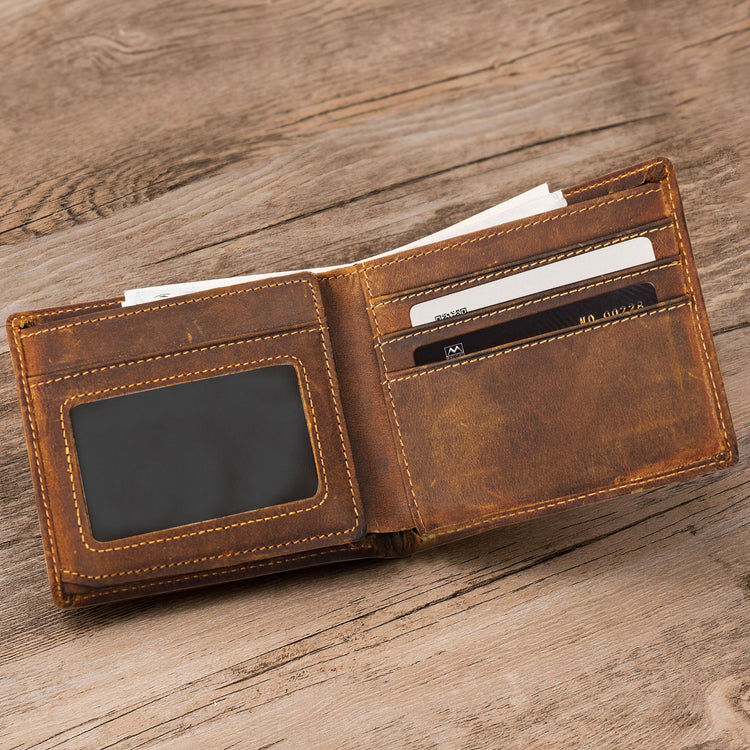 You Are Custom Name Bible Verses - Personalized Leather Wallet