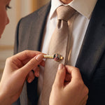 Always With You Memorial Wedding Gifts For Him Groom - Personalized Tie Clip