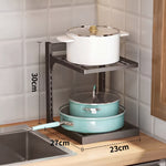 Multi-Layer Pot & Pan Storage Rack