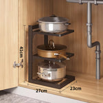 Multi-Layer Pot & Pan Storage Rack