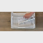 L-Shaped Under Sink Organizer - White