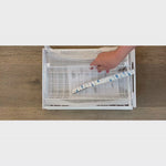 L-Shaped Under Sink Organizer - White
